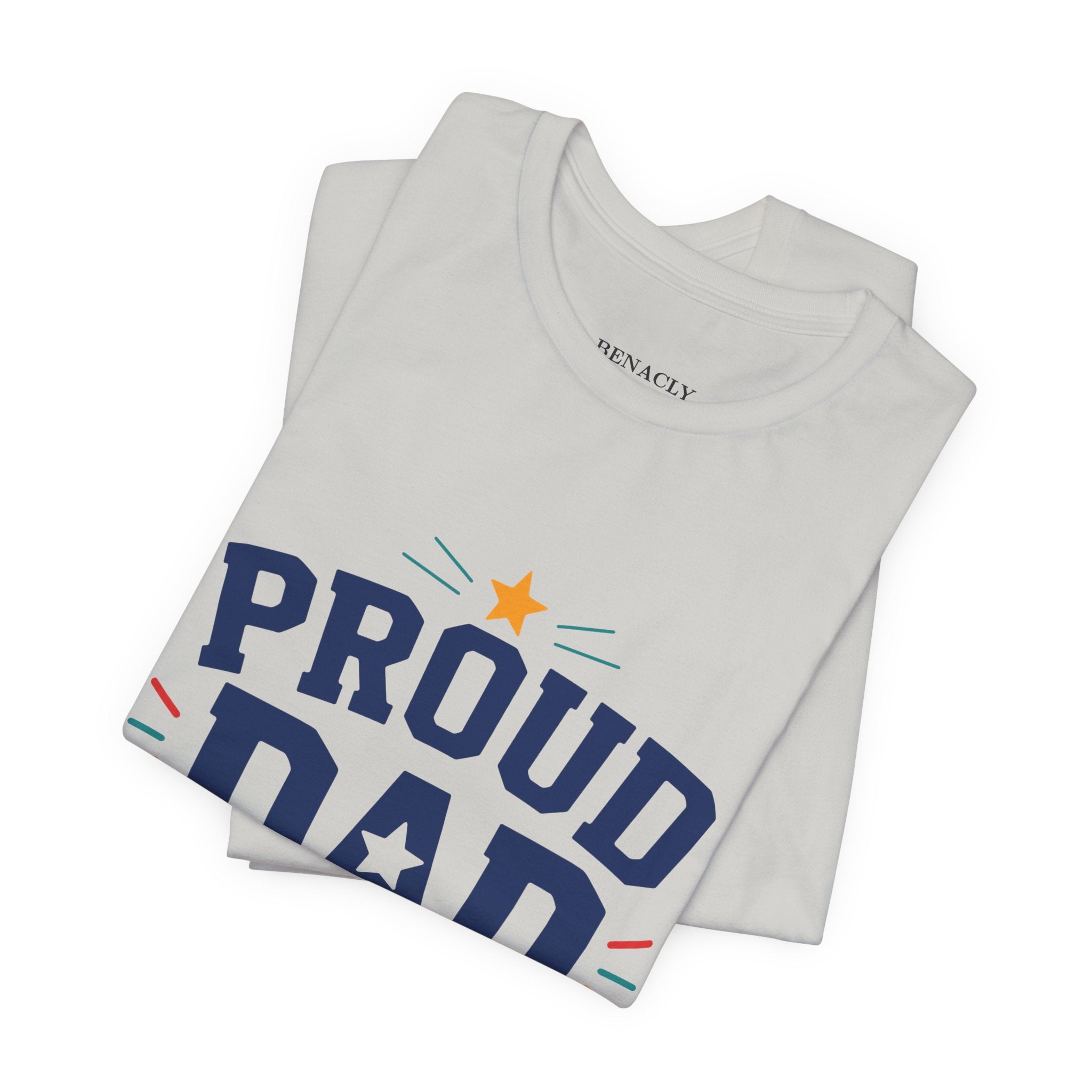 Proud Dad of a Kindergartener T-Shirt — Back to School Dad Gift