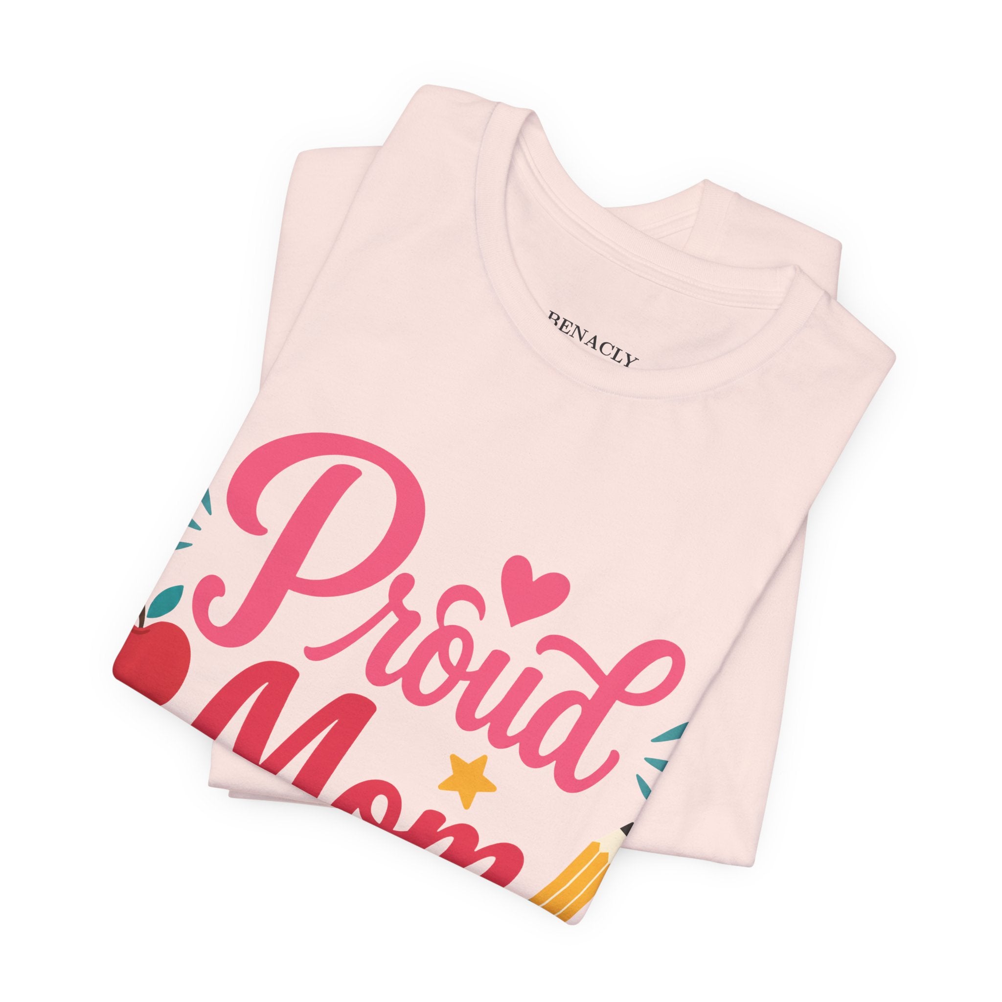 Proud Mom of a Kindergartener T-Shirt — Back to School Mom Gift