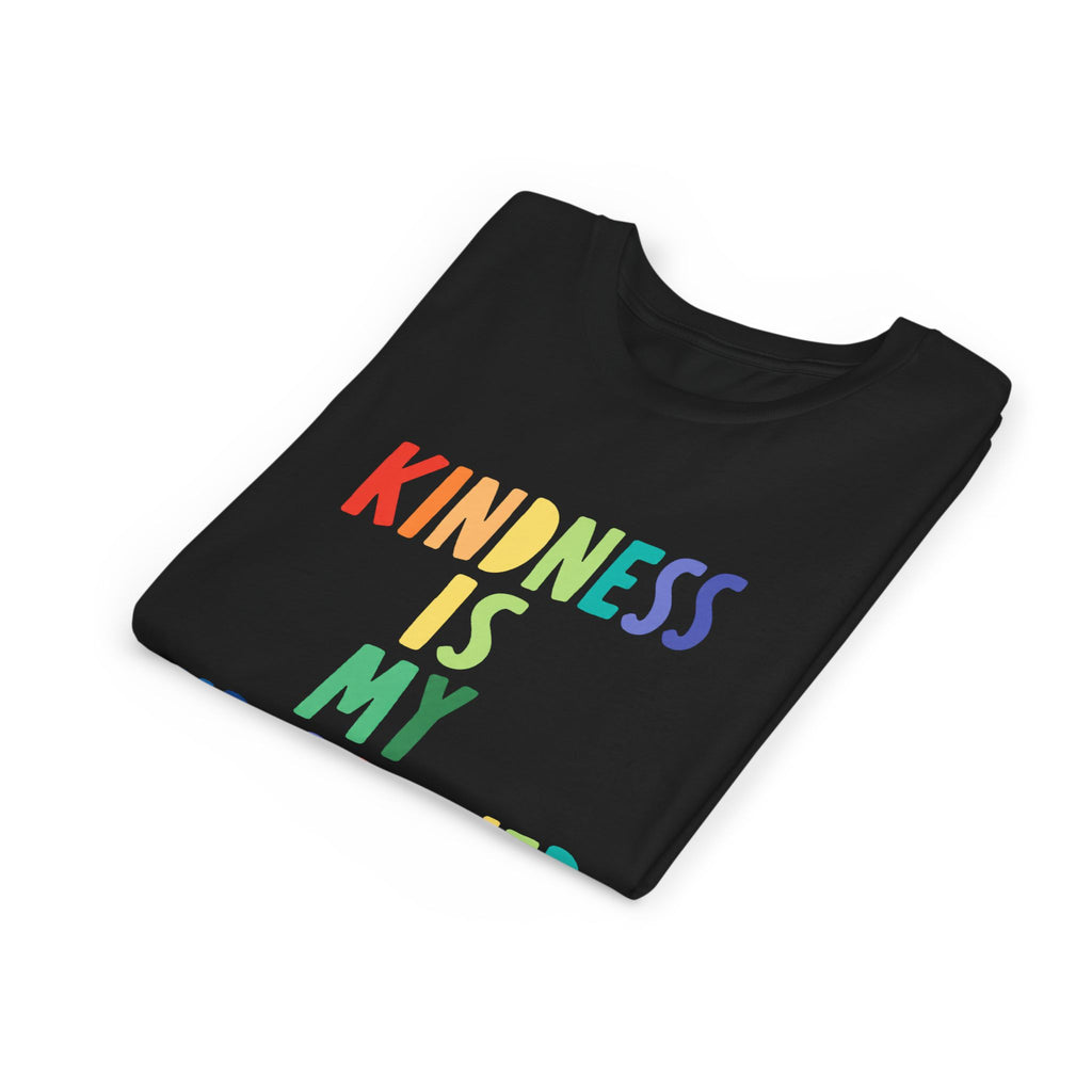 Youth Tee — Kindness Is My Superpower Rainbow Kids T-Shirt
