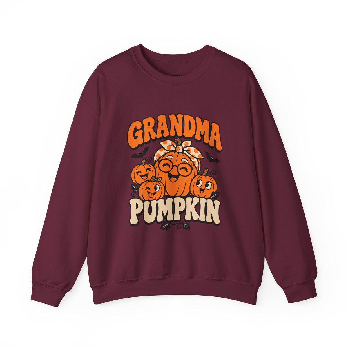 Grandma Pumpkin Halloween Crewneck Sweatshirt