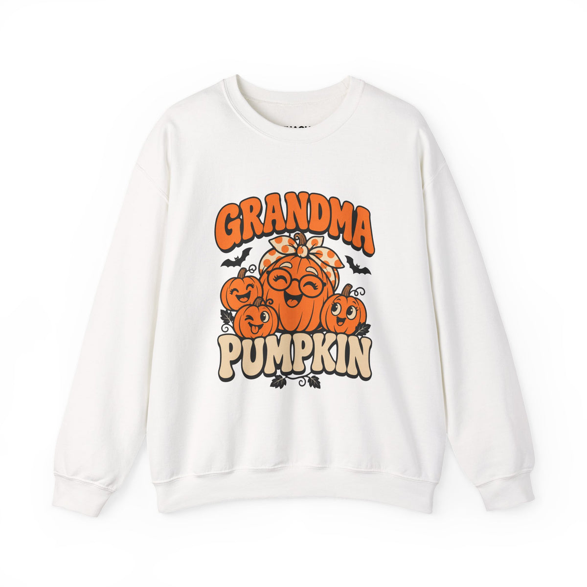 Grandma Pumpkin Halloween Crewneck Sweatshirt