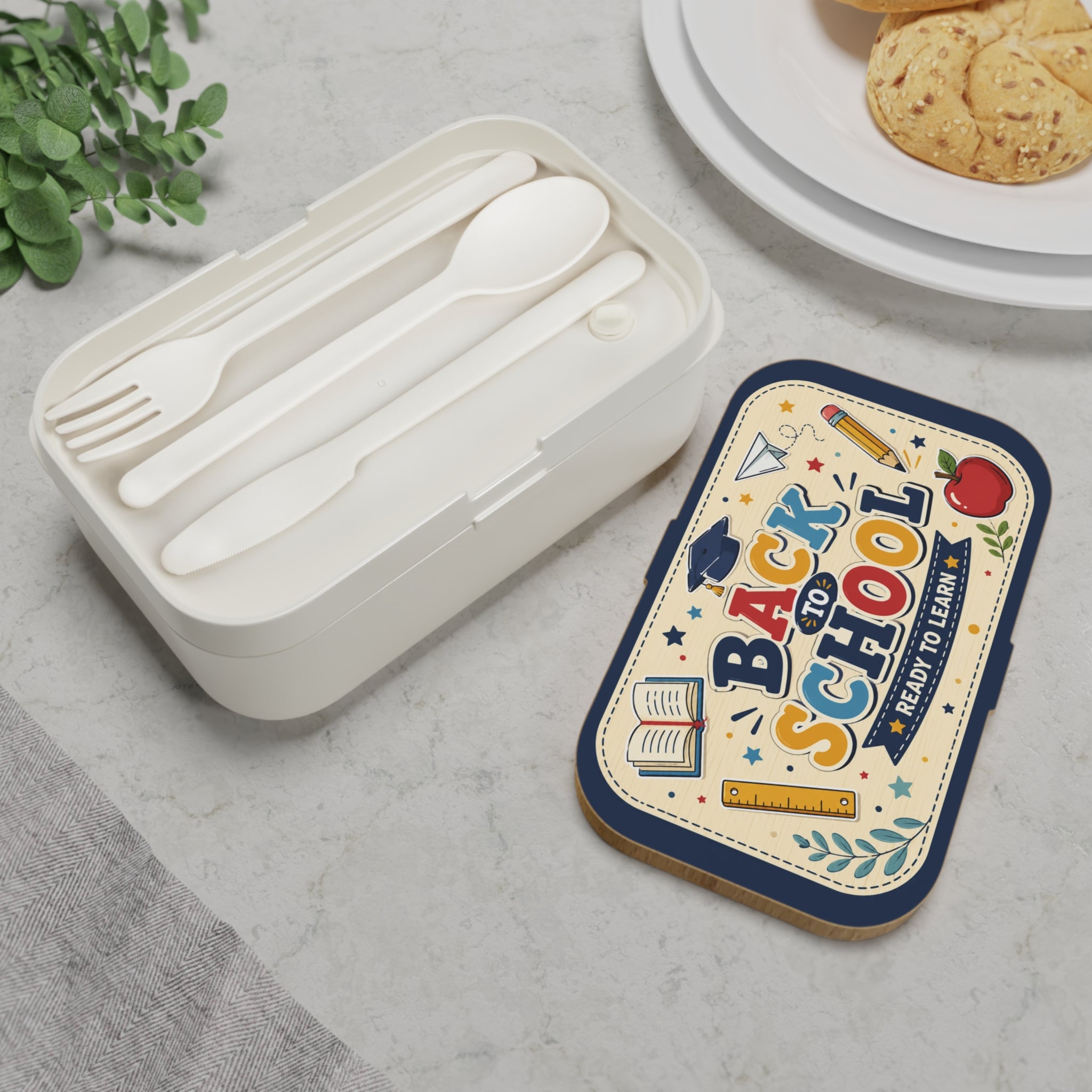 Back to School Bento Lunch Box — Ready to Learn Kids' School Lunchbox