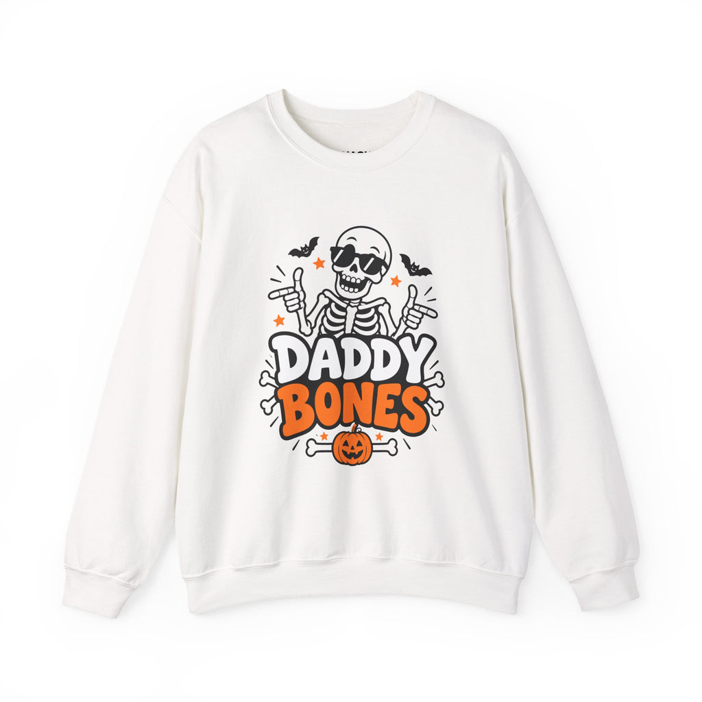 Daddy Bones Halloween Sweatshirt for Dads – Funny Skeleton Crewneck