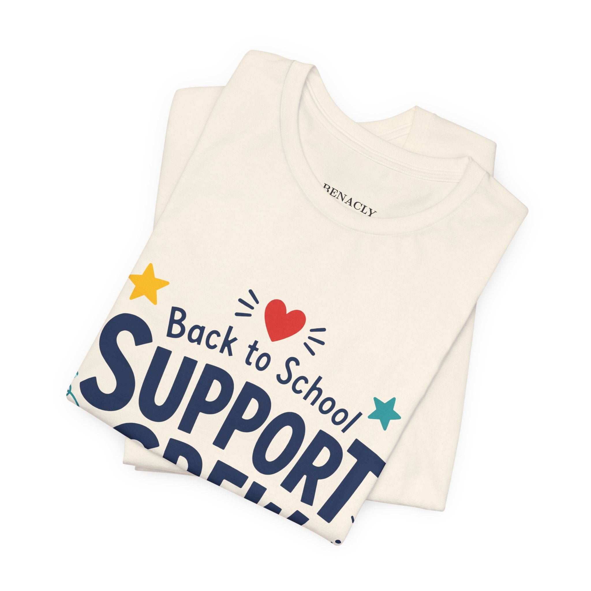 Back to School Support Crew T-Shirt — Parent, Teacher & School Staff Tee