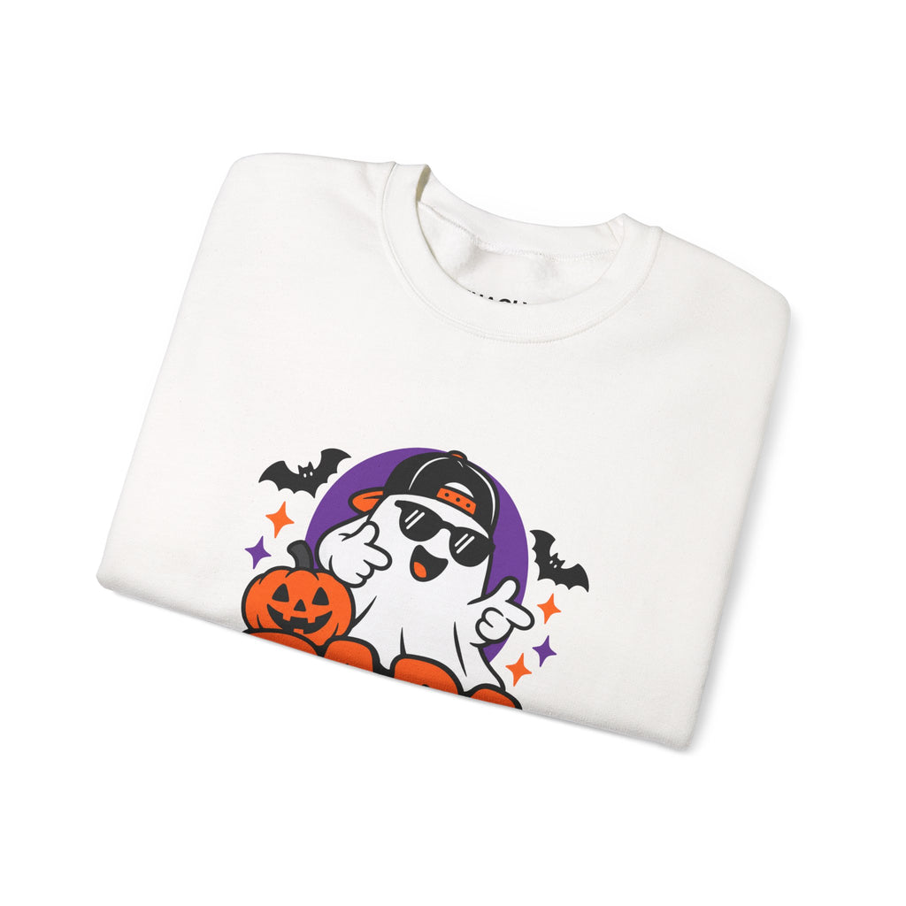 Papa Boo Halloween Sweatshirt for Dads – Funny Ghost Crewneck