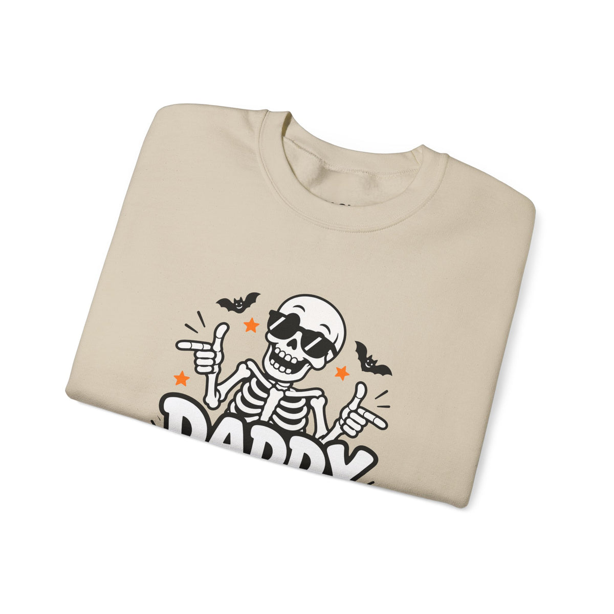 Daddy Bones Halloween Sweatshirt for Dads – Funny Skeleton Crewneck
