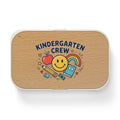 Bento Lunch Box — "Kindergarten Crew" Cute School Snack Box for Kids