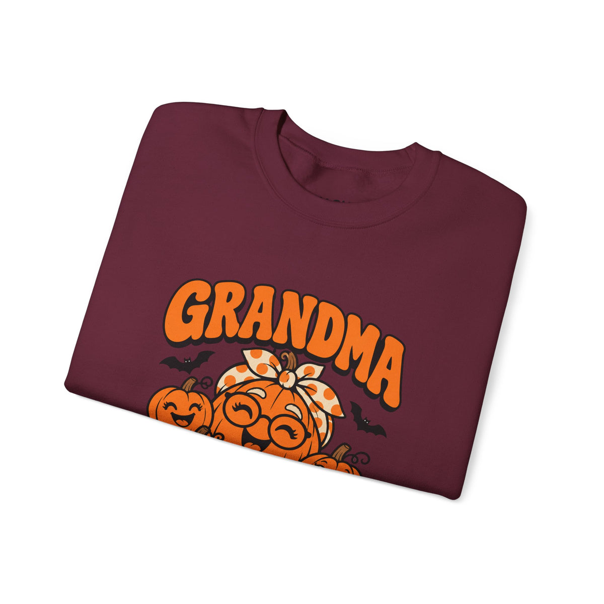 Grandma Pumpkin Halloween Crewneck Sweatshirt