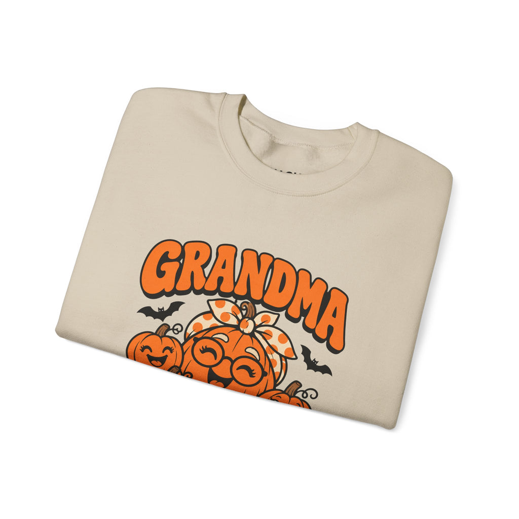 Grandma Pumpkin Halloween Crewneck Sweatshirt