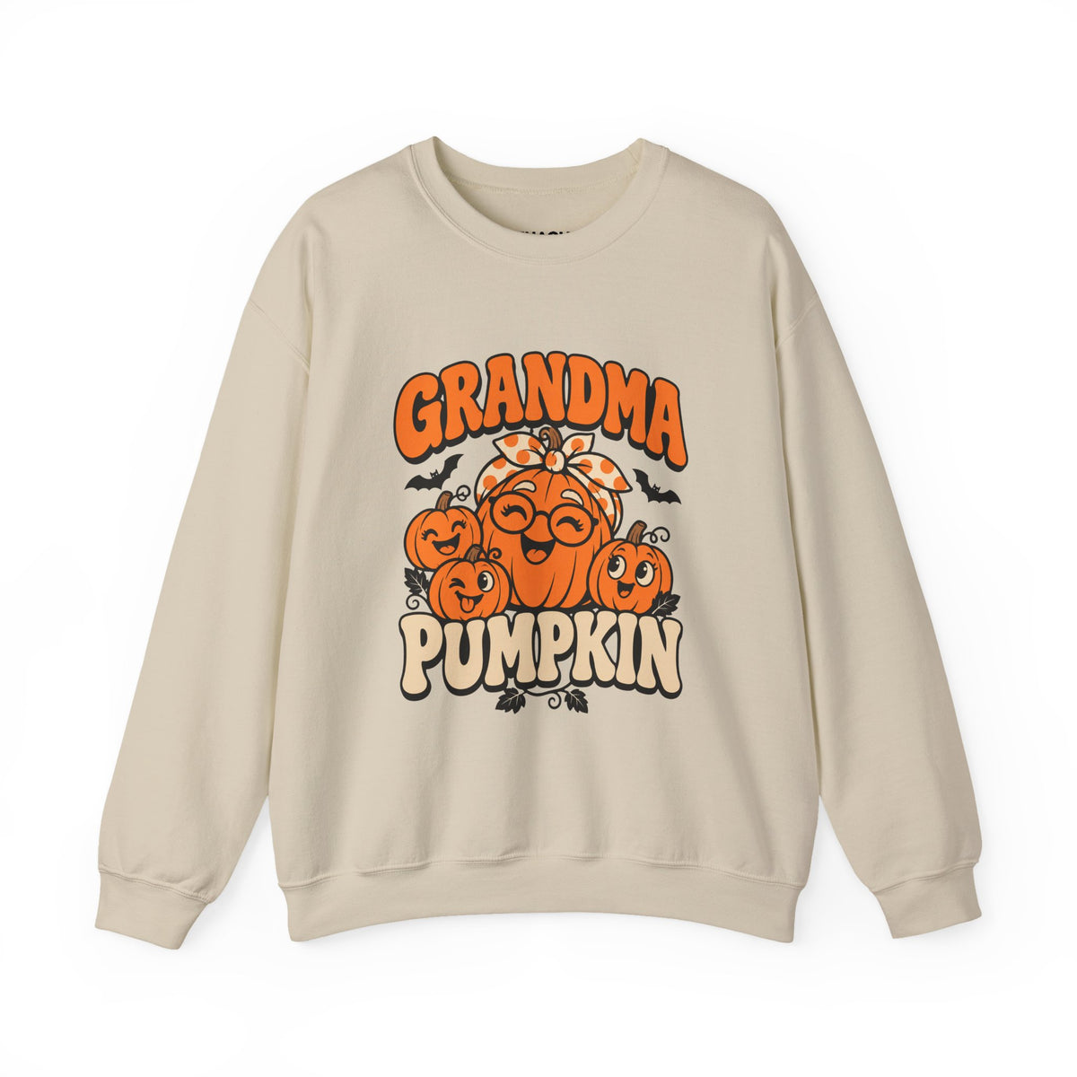Grandma Pumpkin Halloween Crewneck Sweatshirt
