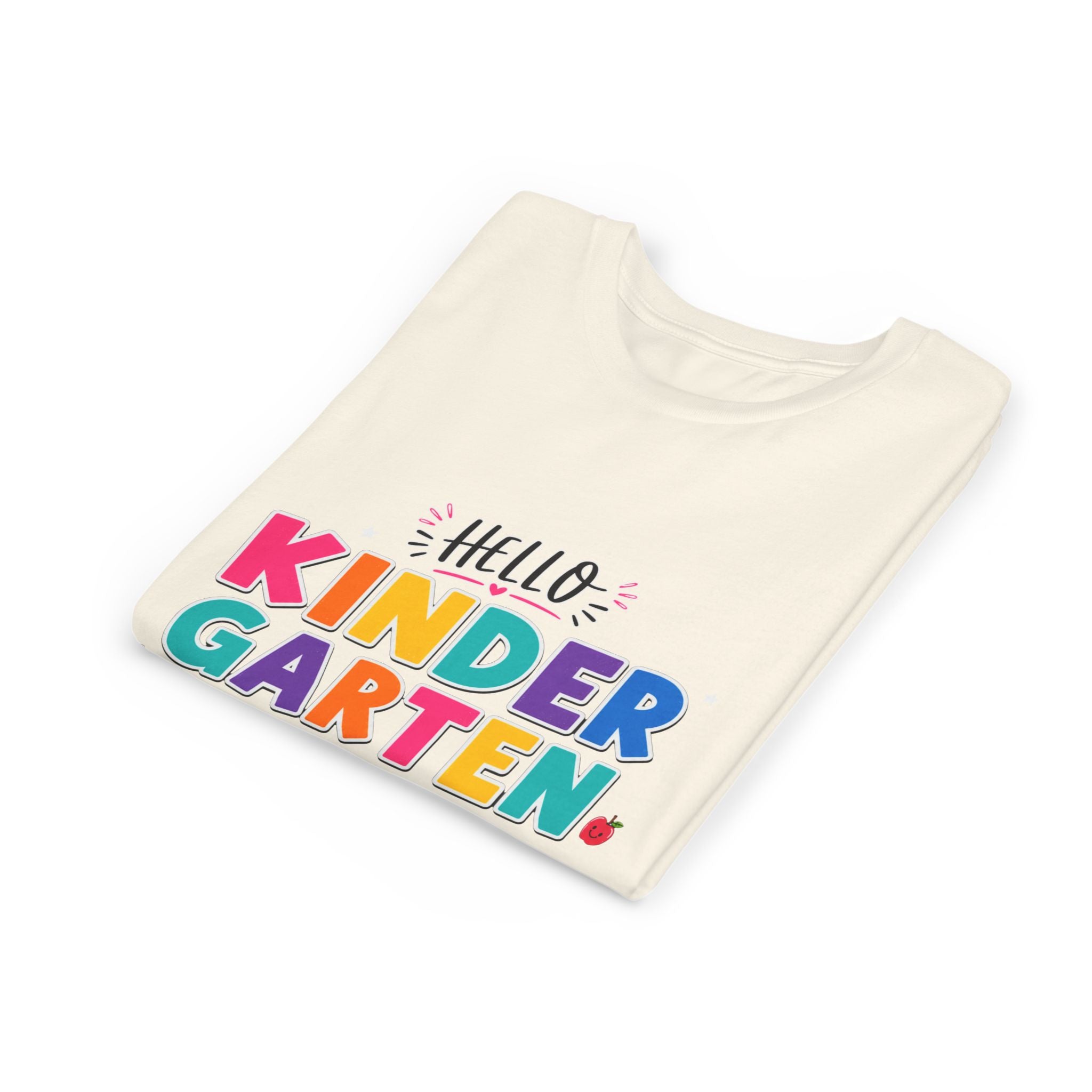 Kindergarten First Day Youth Tee — "Hello Kindergarten" Back-to-School Shirt