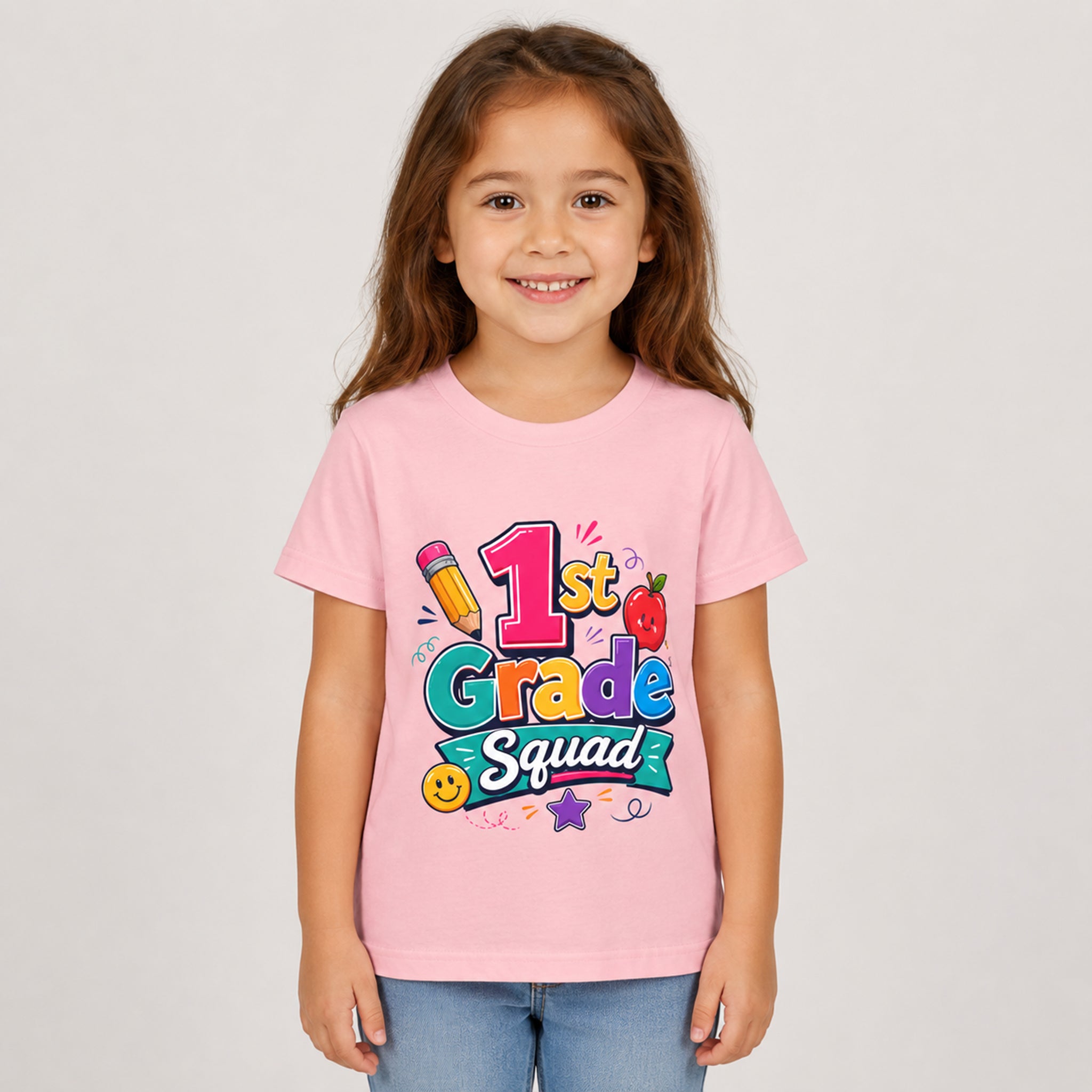 1st Grade Shirt, Back to School Squad Tee, First Day of School Gift