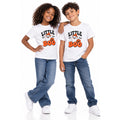 Youth Tee — "Little Boo" Cute Halloween Ghost Pumpkin Shirt