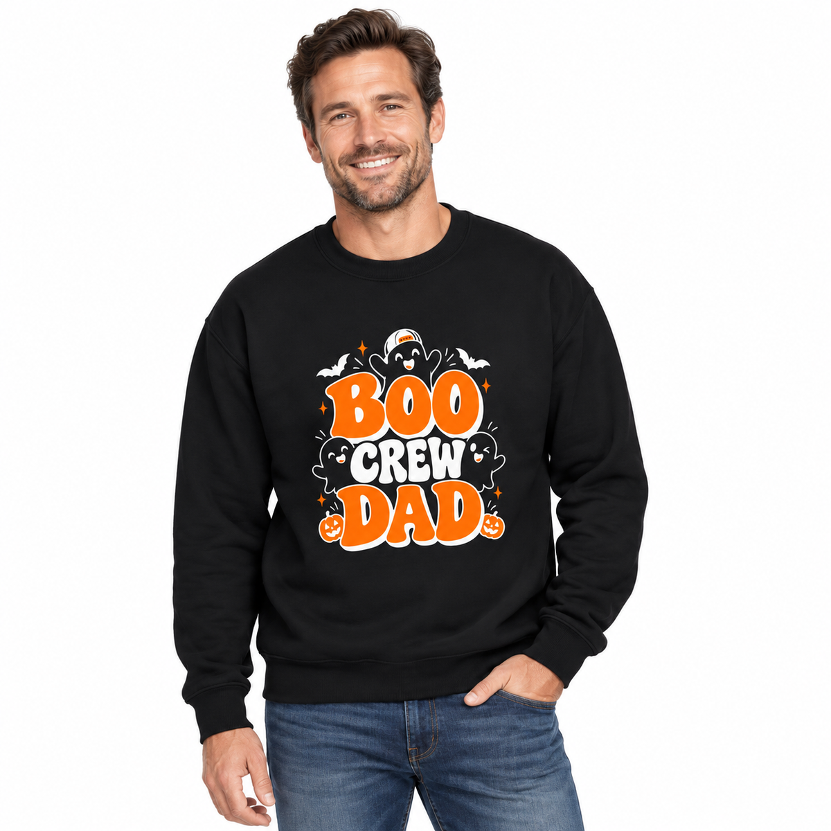 Boo Crew Dad Sweatshirt