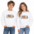 Just a Spooky Dalmatian Youth Halloween Sweatshirt