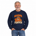 Grandpa Pumpkin Halloween Crewneck Sweatshirt
