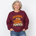 Grandma Pumpkin Halloween Crewneck Sweatshirt