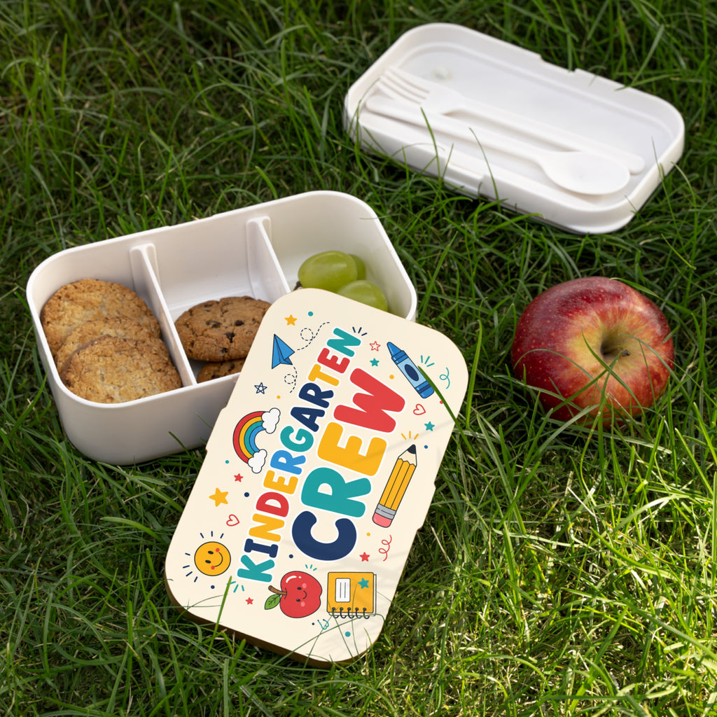 Kindergarten Crew Bento Lunch Box – Cute Back-to-School Kids Lunchbox