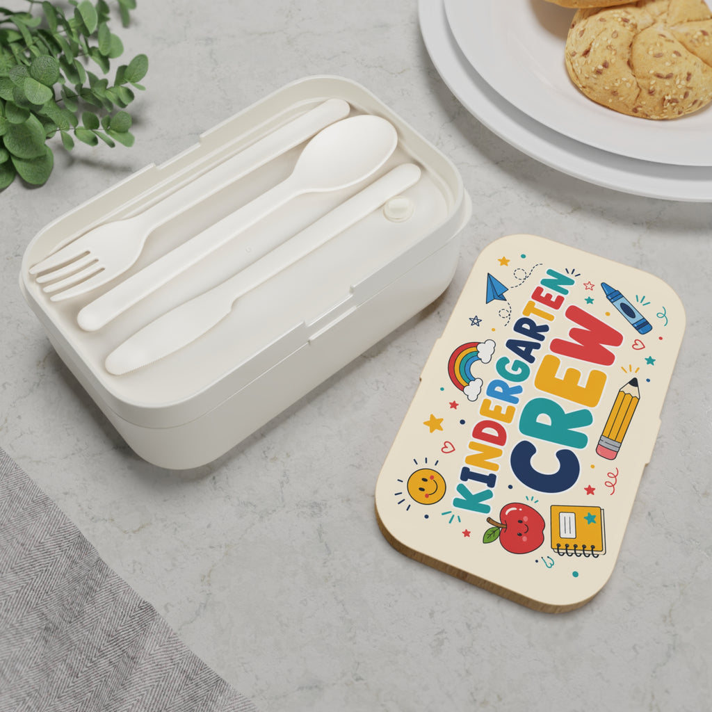 Kindergarten Crew Bento Lunch Box – Cute Back-to-School Kids Lunchbox