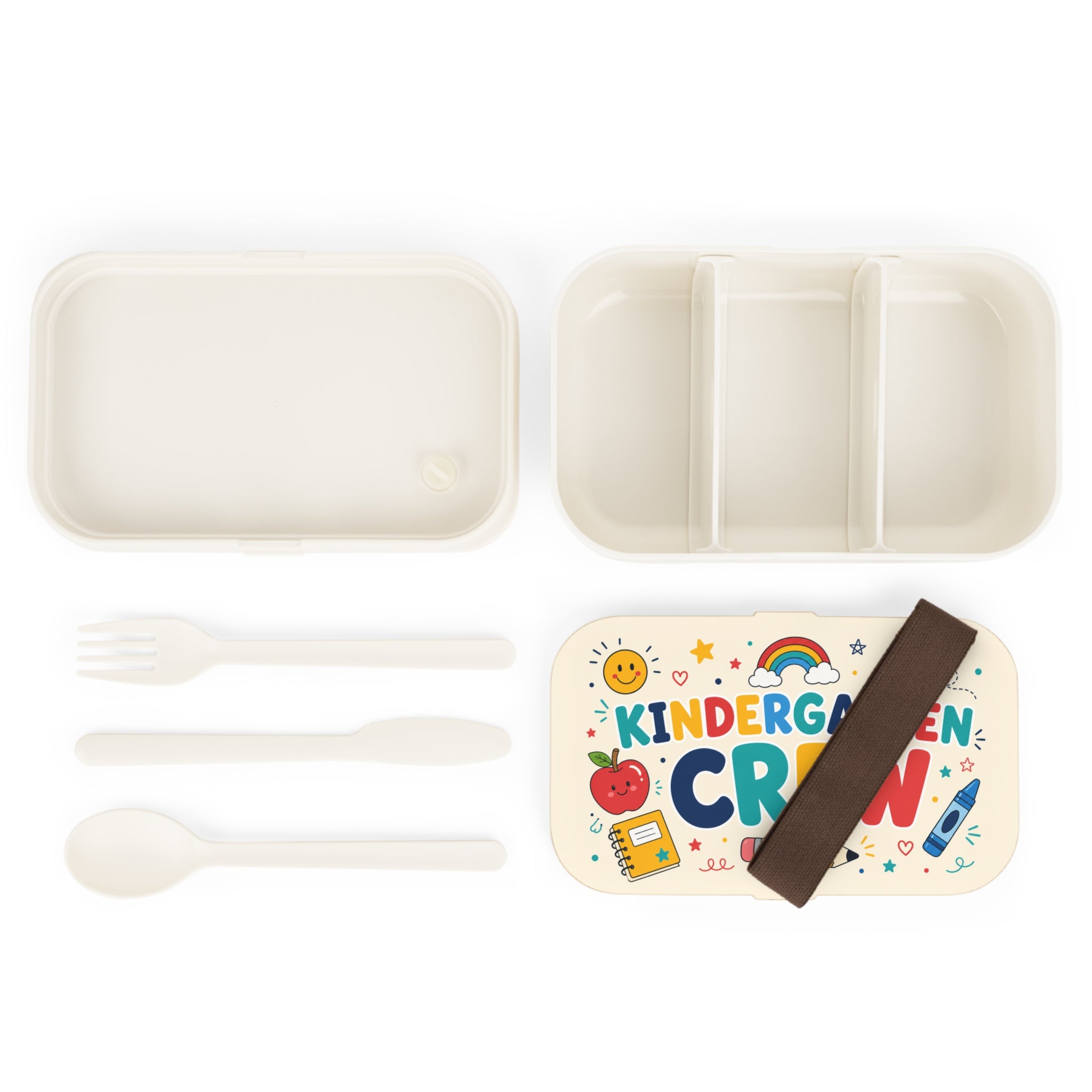 Kindergarten Crew Bento Lunch Box – Cute Back-to-School Kids Lunchbox