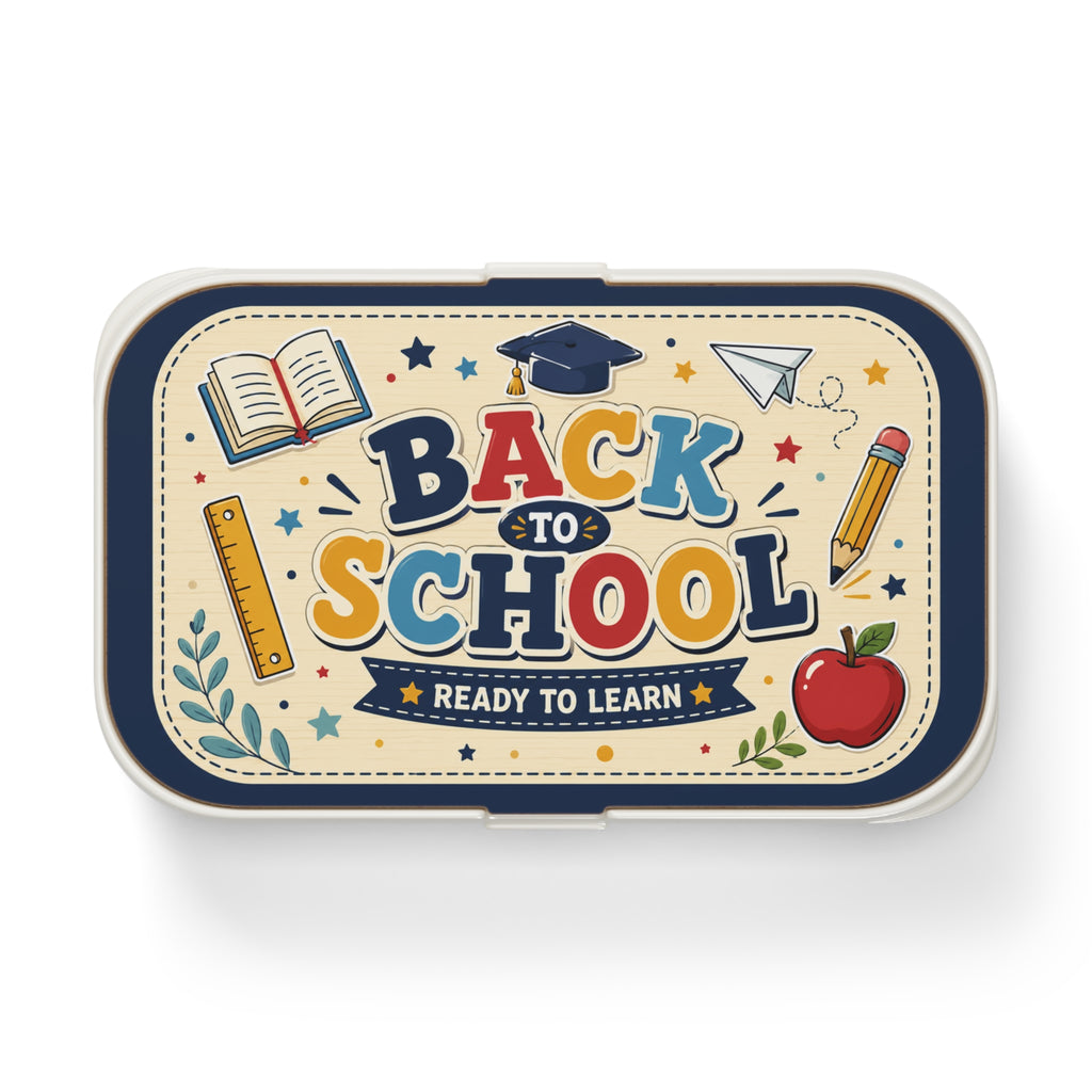 Back to School Bento Lunch Box — Ready to Learn Kids' School Lunchbox