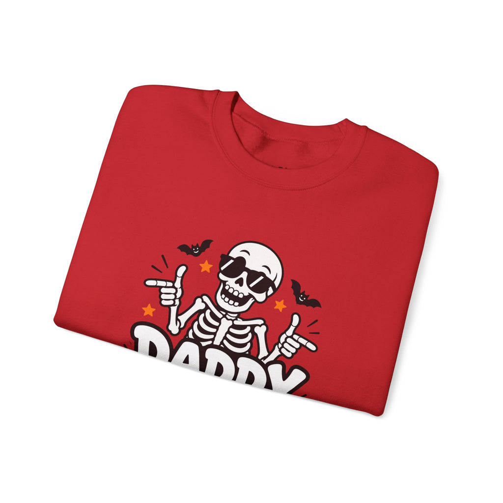 Daddy Bones Halloween Sweatshirt for Dads – Funny Skeleton Crewneck