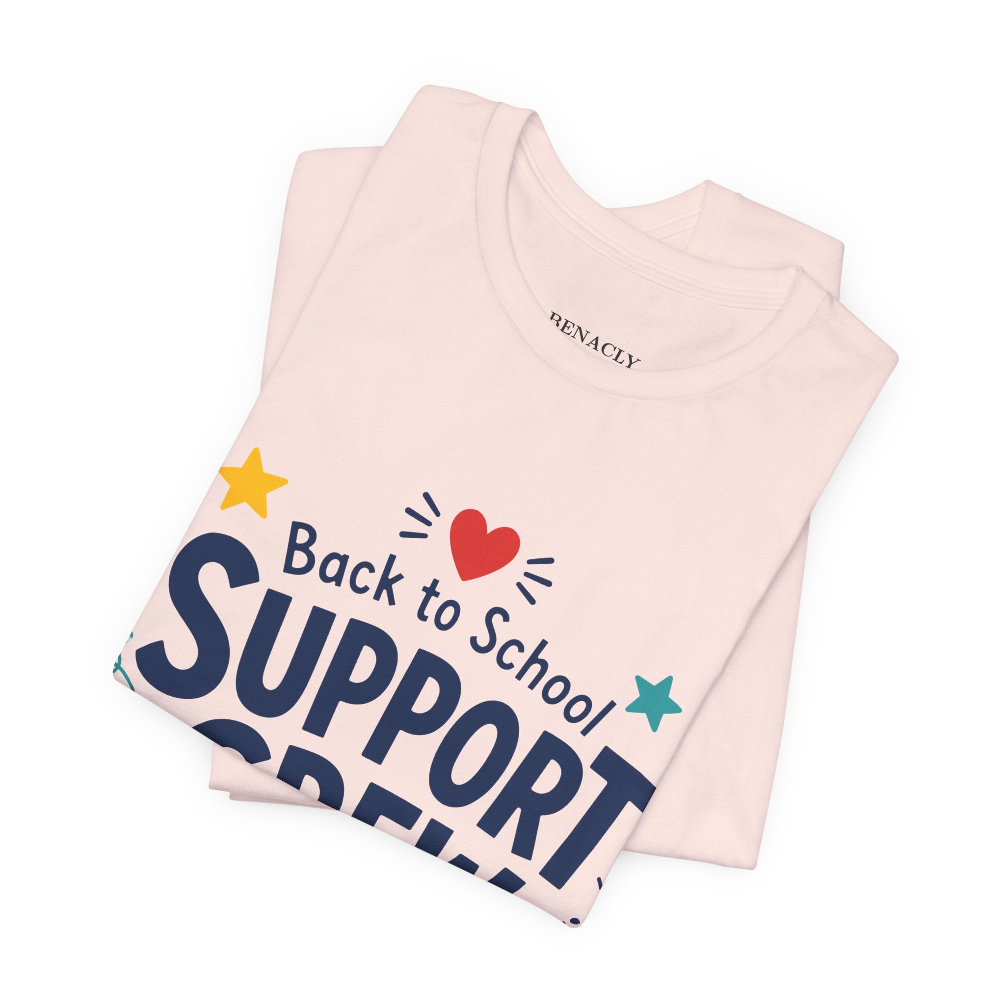Back to School Support Crew T-Shirt — Parent, Teacher & School Staff Tee