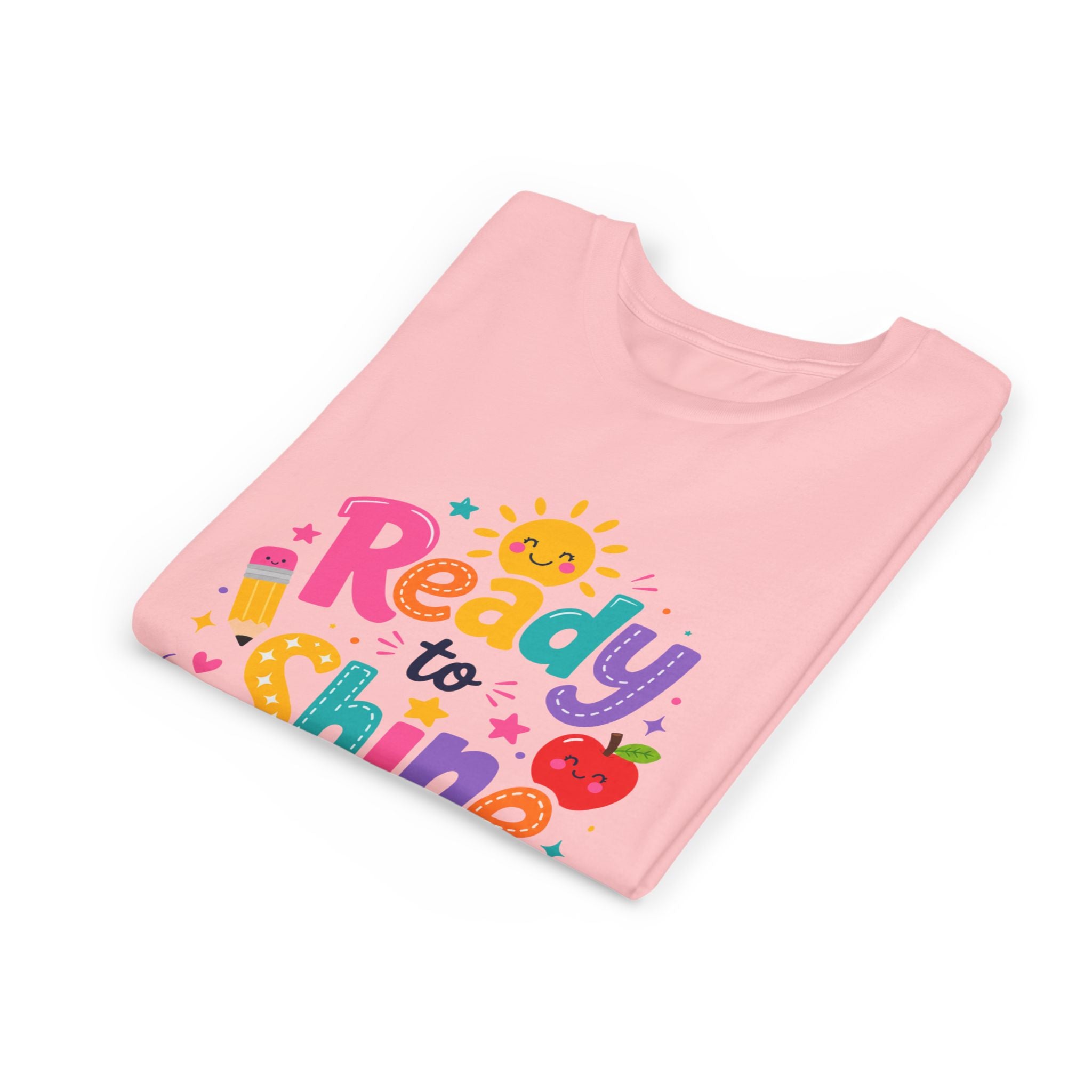Ready to Shine Youth Tee – First Day Ready Back to School Shirt