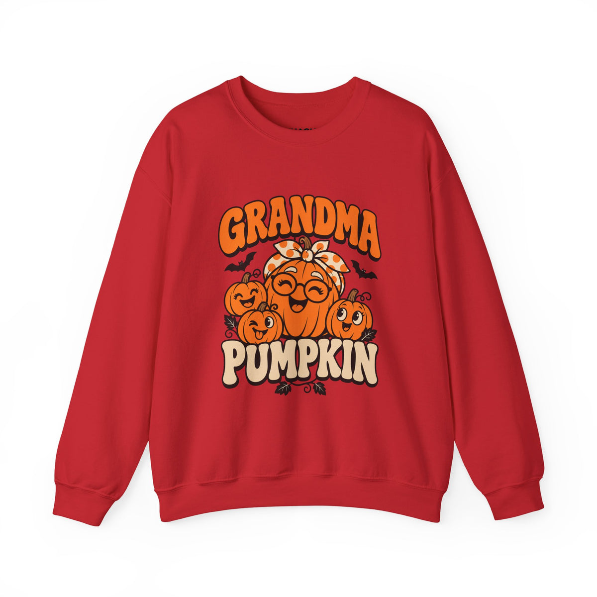 Grandma Pumpkin Halloween Crewneck Sweatshirt