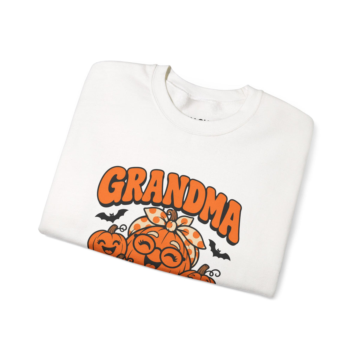 Grandma Pumpkin Halloween Crewneck Sweatshirt