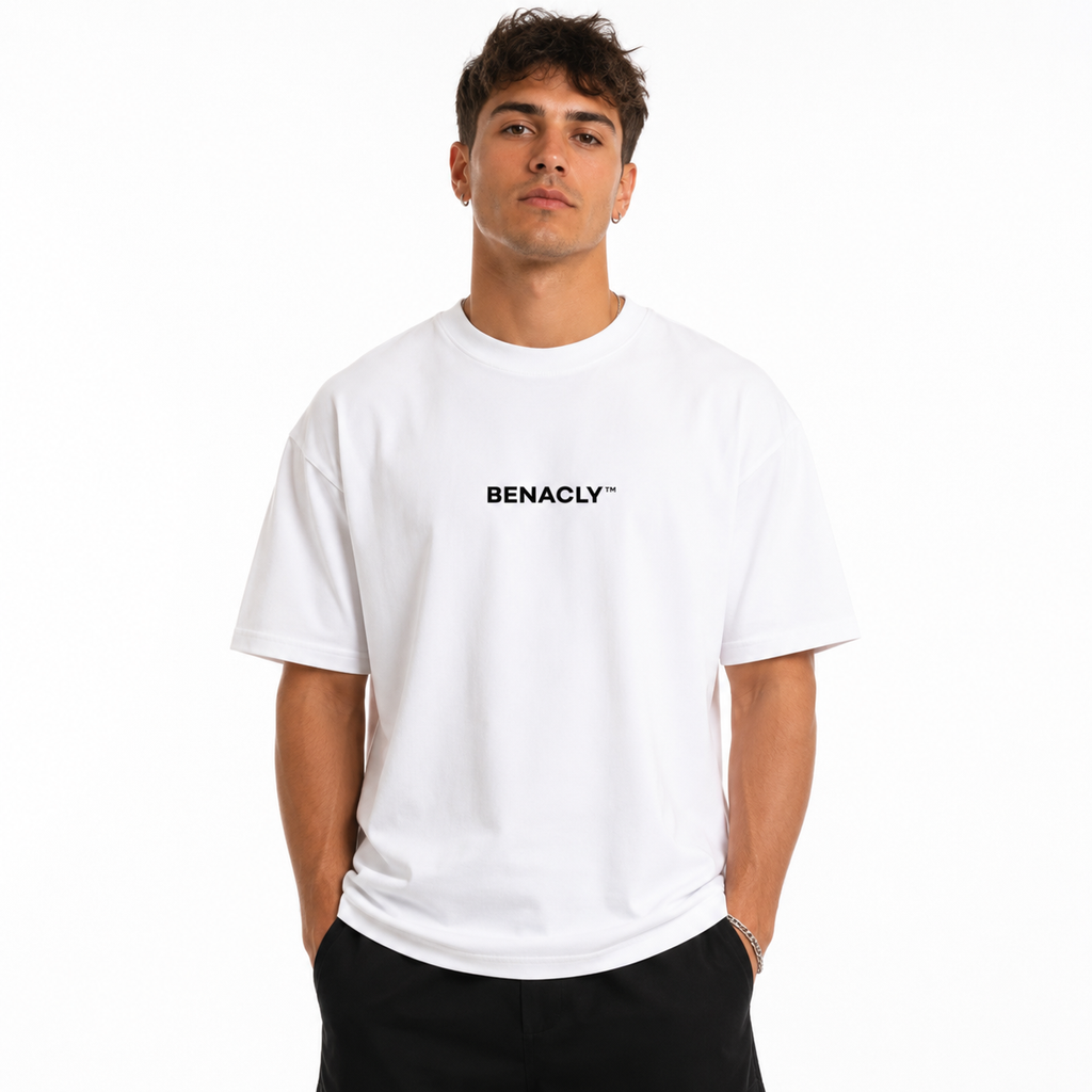 oversizedtshirt,unisextshirt,heavyweighttshirt,streetweartee,statementtshirt,graphicbackprint,whitetshirt,260gsmtshirt,boldtypography,moneyquoteshirt,urbanfashion,casualstreetwear,benaclytees,premiumcottontshirt,backprintdesign